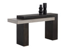 Dark Brown / Grey Console Table Herriot by Matho Sun