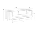 Bravo Black Sofa Batavia by Matho Sun, view 6