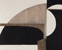 40" X 54" Black Floater Frame Abstract Good Neighbours (Set Of 2) by Matho Sun, view 5