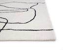 Ivory / Charcoal 8' X 10' Rug Tilda Hand -Tufted by Matho Sun