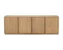 Rustic Oak Sideboard Kalla by Matho Sun, view 3