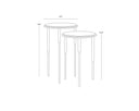 Kyrie Nesting (Set Of 2) End Table by Matho Sun, view 6