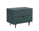 Large Teal Nightstand Celine by Matho Sun, view 2