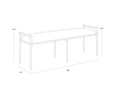 Zenith Taupe Grey Bench Esai by Matho Sun, view 5