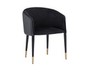 Abbington Black / Napa Black Dining Armchair Asher by Matho Sun