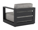 Charcoal Lanikai Salt And Pepper Armchair Tavira by Matho Sun, view 4