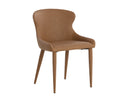 Milliken Cognac Dining Chairs set of 2 Evora by Matho Sun
