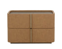 Large Cognac Nightstand Jamille by Matho Sun, view 3