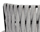 Belfast Heather Grey Dining Armchair Sarai by Matho Sun, view 8