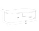 Nafisa Coffee Table by Matho Sun, view 8