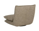 Torched Meringue Chair Colson Swivel Armless by Matho Sun, view 4