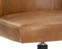Tobacco Tan Dining Chair Bretta Swivel by Matho Sun, view 5