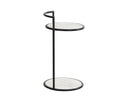 Black Marble Look End Table Parga by Matho Sun, view 3