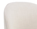 Effie Linen Dining Chair Cavoli Swivel by Matho Sun, view 6
