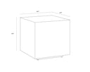 Grey Table Frezco Side by Matho Sun, view 6