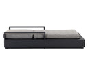 Charcoal Lanikai Salt And Pepper Lounger Tavira by Matho Sun, view 3