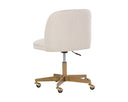 Belfast Oatmeal Office Chair Kenna by Matho Sun, view 4