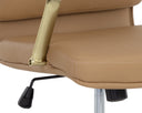 Tan Office Chair Kleo by Matho Sun, view 6