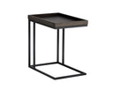 Black Charcoal Grey Table Arden C-Shaped Side by Matho Sun, view 2