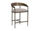 Zenith Taupe Grey Counter Stool Zanatta by Matho Sun