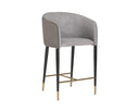 Flint Grey / Napa Taupe Counter Stool Asher by Matho Sun