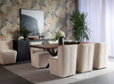 Piccolo Prosecco Dining Chair Amita Wheeled by Matho Sun, view 8