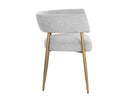 Belfast Heather Grey Dining Armchair Maestro by Matho Sun, view 3