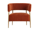 Danny Rust Lounge Chair Maestro by Matho Sun, view 2