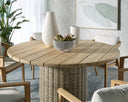 Round 60" Dining Table Riviera by Matho Sun, view 2