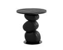 Black End Table Paplo by Matho Sun, view 2