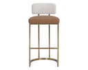 Napa Cognac / Rhea Light Barley Barstool Larissa by Matho Sun, view 2
