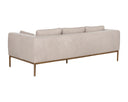 Bali Bone Leather Sofa Burr by Matho Sun, view 3