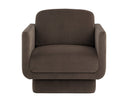 Meg Dark Brown Armchair Everton by Matho Sun, view 2
