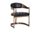 Cantina Black Dining Armchair Beaumont by Matho Sun
