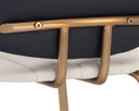 Dillon Cream / Dillon Black Counter Stool Lorelei by Matho Sun, view 6