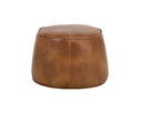 Tobacco Tan Ottoman Mitchell by Matho Sun, view 2