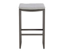 Warm Grey Gracebay Light Grey Barstool Verin by Matho Sun, view 2