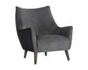 Polo Club Kohl Grey / Abbington Black Lounge Chair Sorrel by Matho Sun