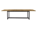 Natural 83" To 107" Dining Table Geneve Extension by Matho Sun, view 4
