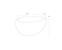 Small White Coffee Table Corvo by Matho Sun, view 7