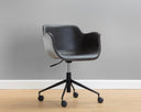 Town Grey / Roman Grey Office Chair Owen by Matho Sun, view 4