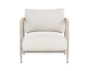 Greige Palazzo Cream Lounge Chair Muros by Matho Sun, view 2