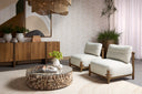 Warm Brown Gifford Script Lounge Chair Holst by Matho Sun, view 6