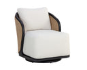 Louis Cream Armchair Bora Swivel by Matho Sun