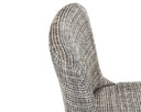 Grey Oak Naya Check Black Dining Chair Elisa by Matho Sun, view 8