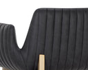 Bravo Black Counter Stool Lucano by Matho Sun, view 8