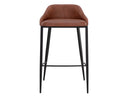 Cinnamon Brown Barstool Astra by Matho Sun, view 2