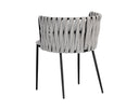Belfast Heather Grey Dining Armchair Sarai by Matho Sun, view 4