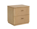Rustic Oak Nightstand Etienne by Matho Sun