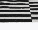 Black / Ivory 6' X 9' Rug Zigby Hand-Woven by Matho Sun, view 3